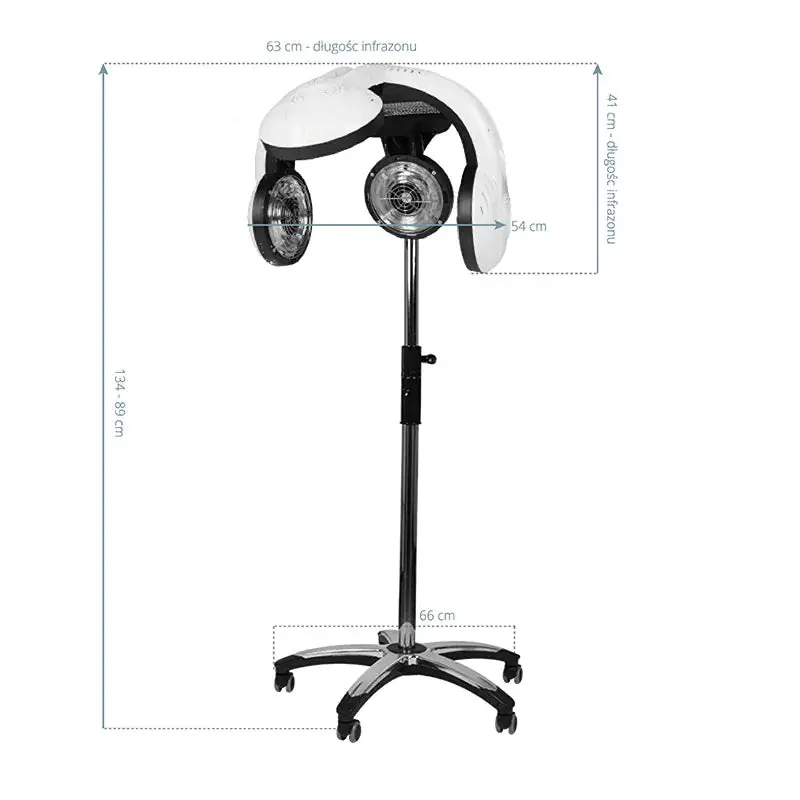 Infrazon standing 938 white - Bild 6
