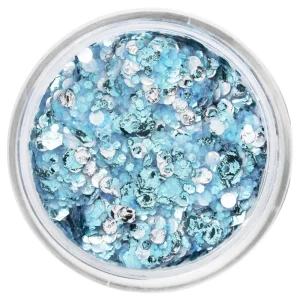 PXP pressed chunky Glitter cream 10 ml Heavenly blue